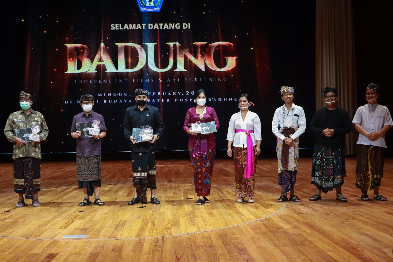 podiumnews.com-Adi Arnawa Apresiasi Film Pendek Karya Anak Muda Badung